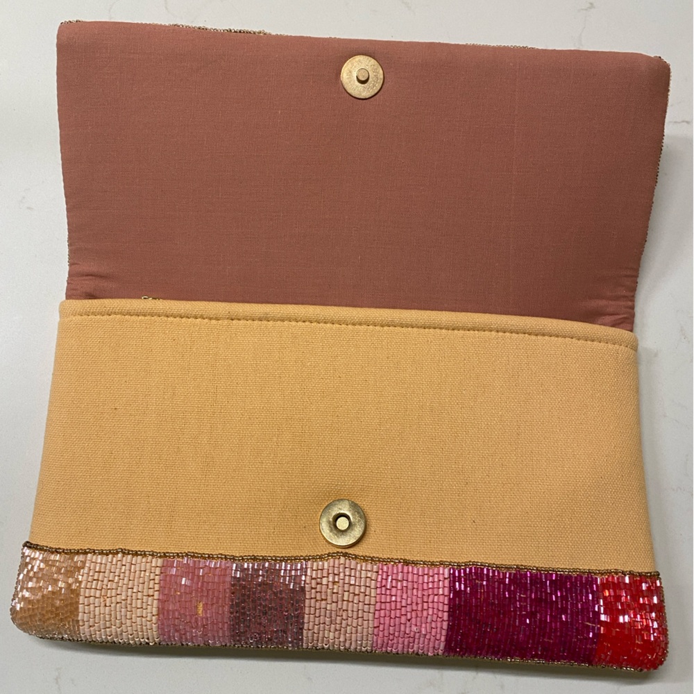 Rose All Day Pink Clutch View 2